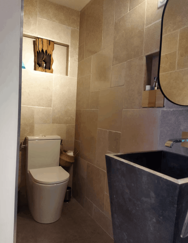 Finalité du passage pour une rénovation de salle de bain par creavert51