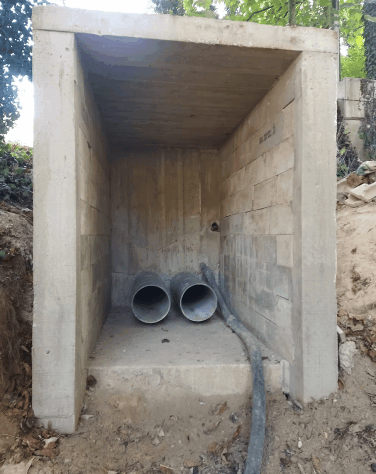 Après la solidification en béton armée par créavert51