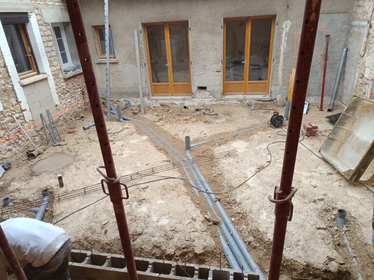 Réseau d’assainissement eaux usées en PVC